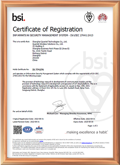 ISO/IEC 27001：信息安全管理体系